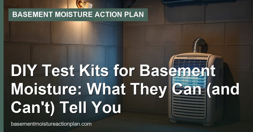 DIY Test Kits for Basement Moisture: What They Can (and Can't) Tell You