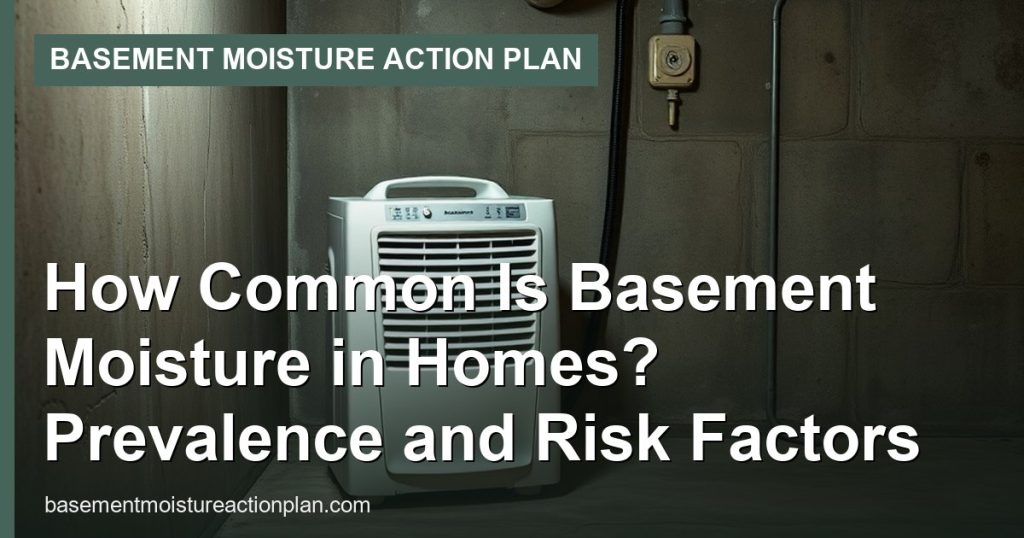 How Common Is Basement Moisture in Homes? Prevalence and Risk Factors