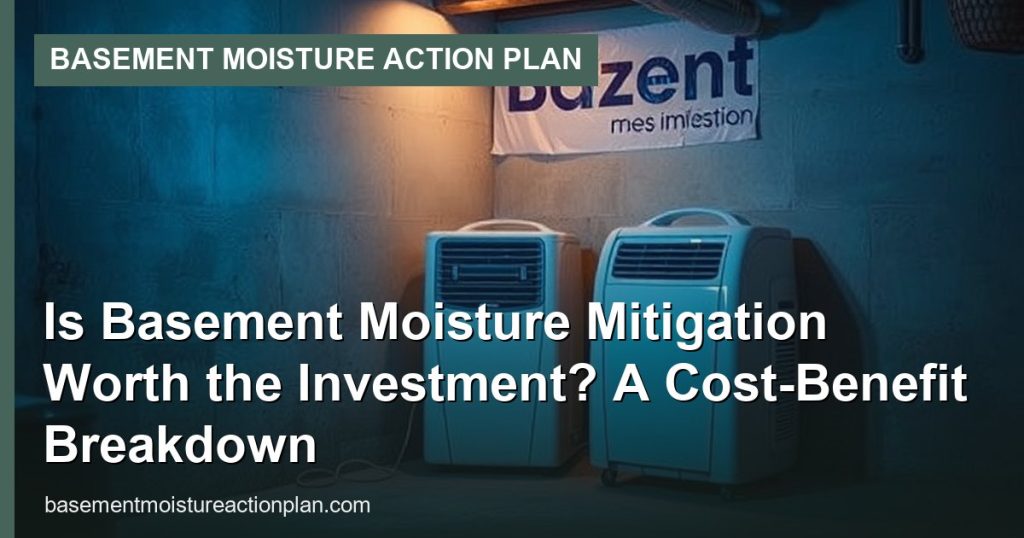 Is Basement Moisture Mitigation Worth the Investment? A Cost-Benefit Breakdown