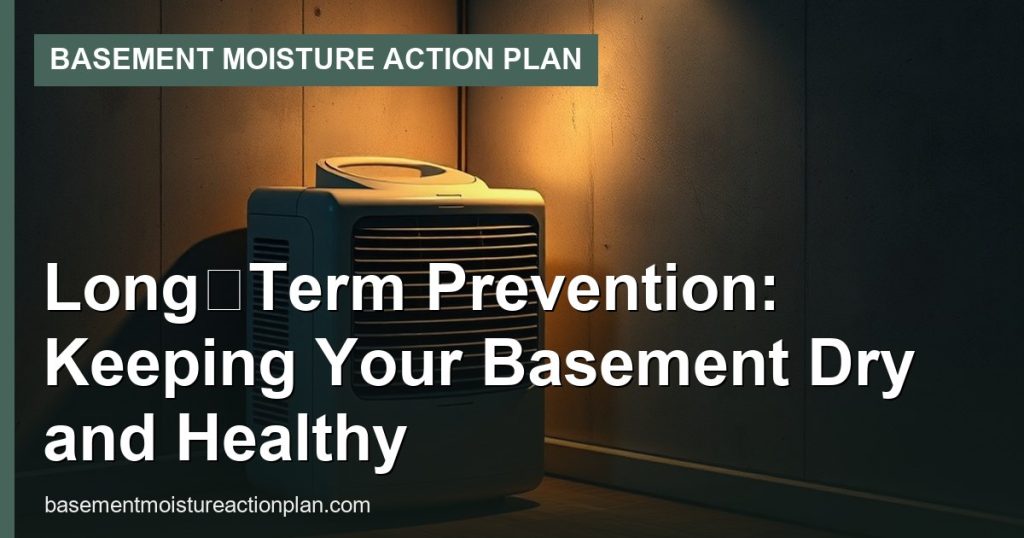 Long‑Term Prevention: Keeping Your Basement Dry and Healthy