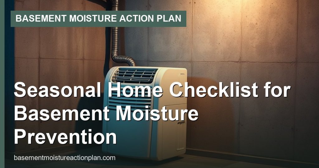 Seasonal Home Checklist for Basement Moisture Prevention