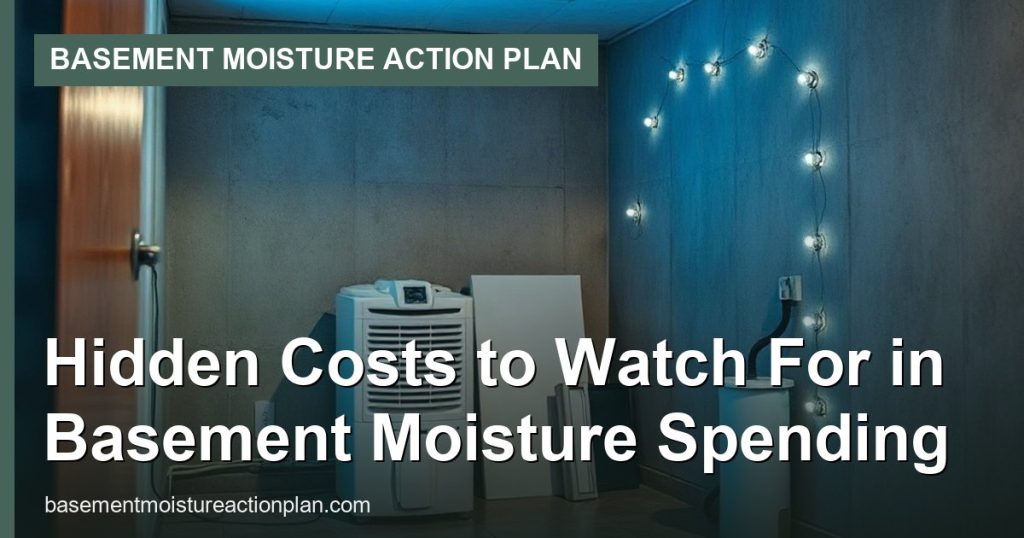 Hidden Costs to Watch For in Basement Moisture Spending - Basement Moisture Action Plan