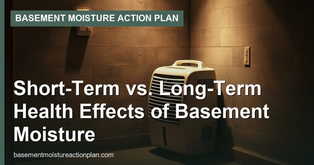 Short-Term vs. Long-Term Health Effects of Basement Moisture - Basement Moisture Action Plan