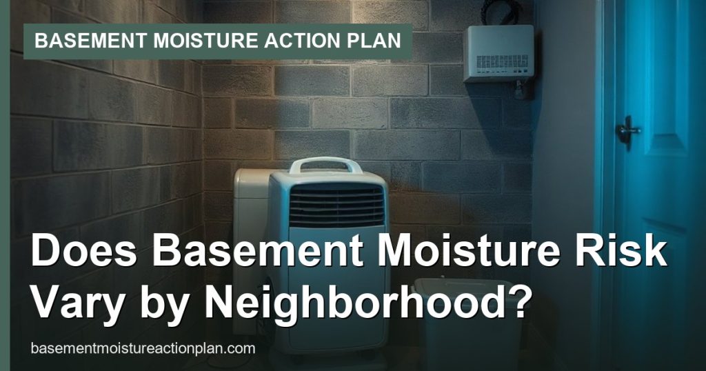 Does Basement Moisture Risk Vary by Neighborhood? - Basement Moisture Action Plan