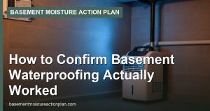 How to Confirm Basement Waterproofing Actually Worked