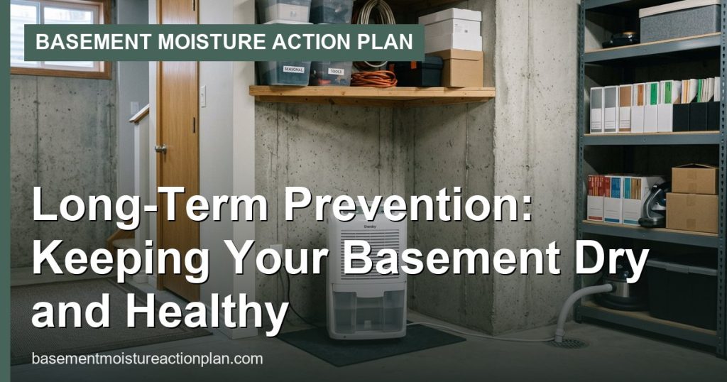 Long‑Term Prevention: Keeping Your Basement Dry and Healthy - Basement Moisture Action Plan